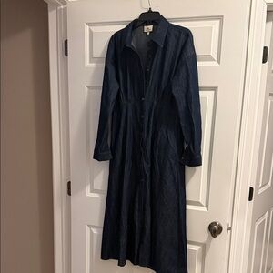 Tuckernuck Navy Long Sleeve Dress